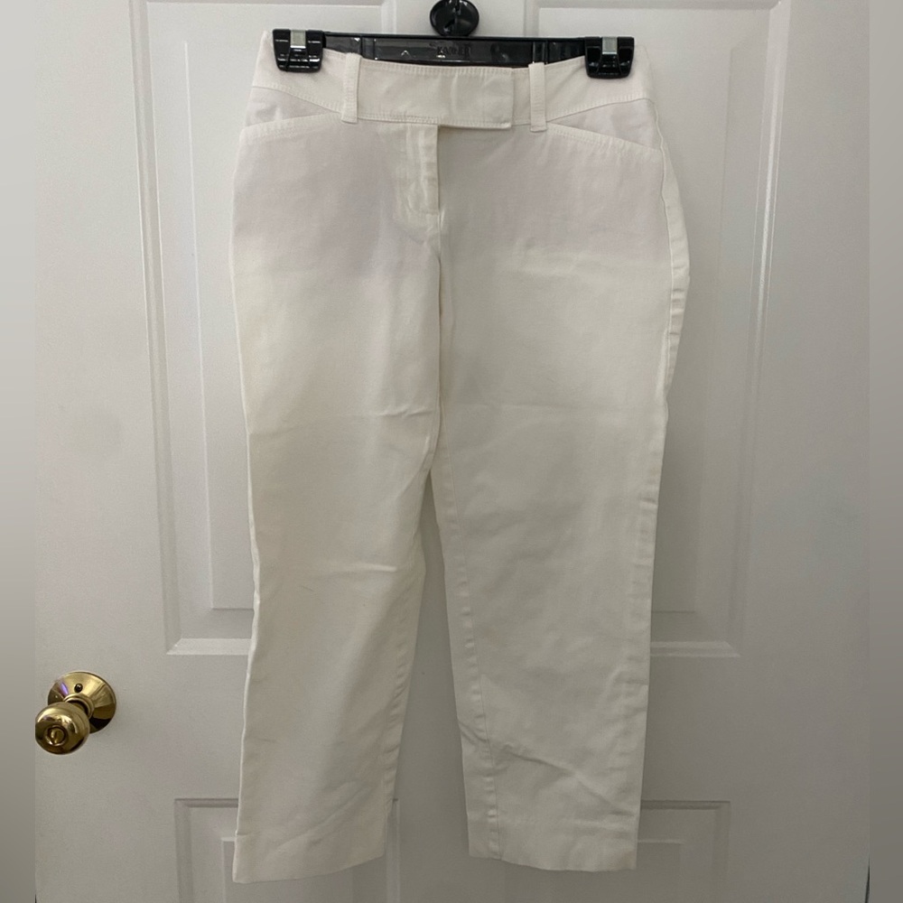 White classy pants